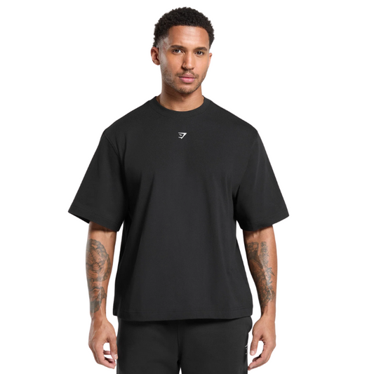 GS StreetFlex Boxy Fit Tee – Stealth Black