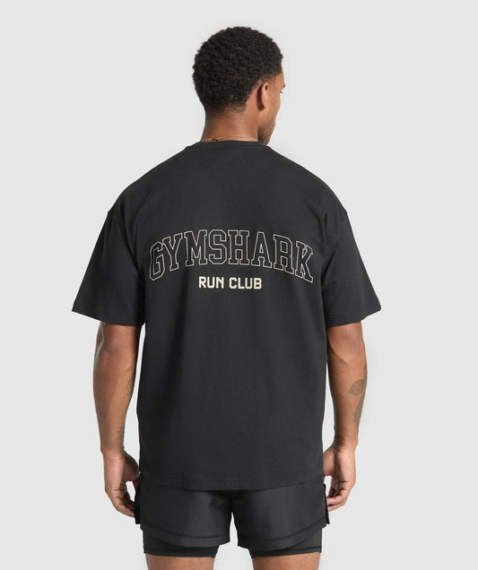 GSRC Varsity Run Club Tee – Core Black
