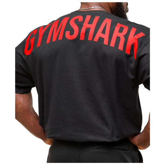 GS Oversized Performance T-Shirt – Jet Black