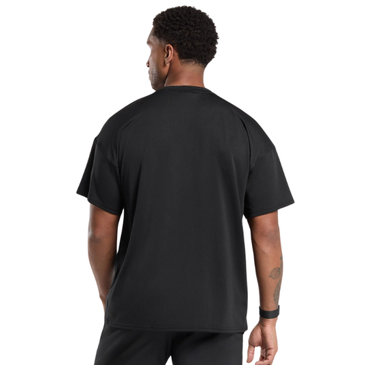GS Oversized Performance Tee – Jet Black
